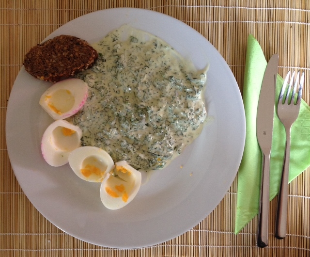 Grüne Sauce von der Fitnessmutti