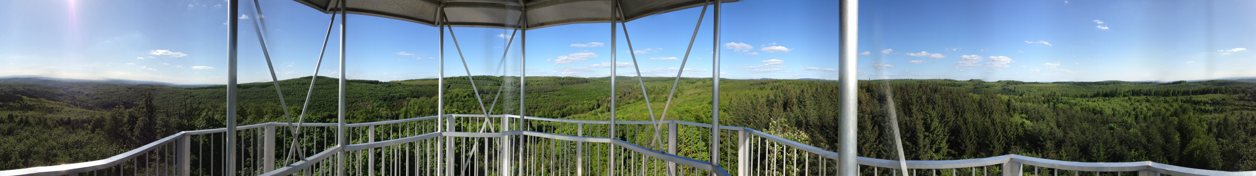 Ausblick über den Vogelsberg