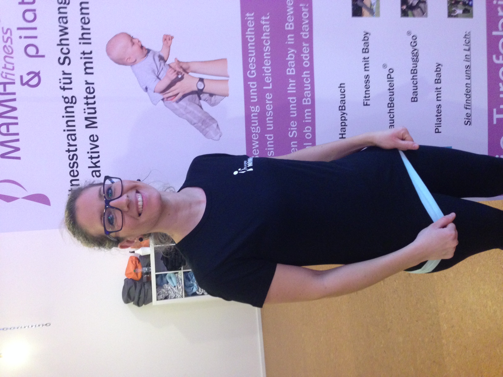 Mama-Fitness-Expertin Christin unterstützt uns in Gießen!